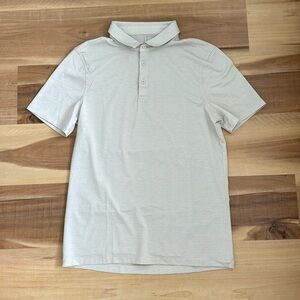 Men’s Lululemon Evolution Short-Sleeve Polo Shirt - natural